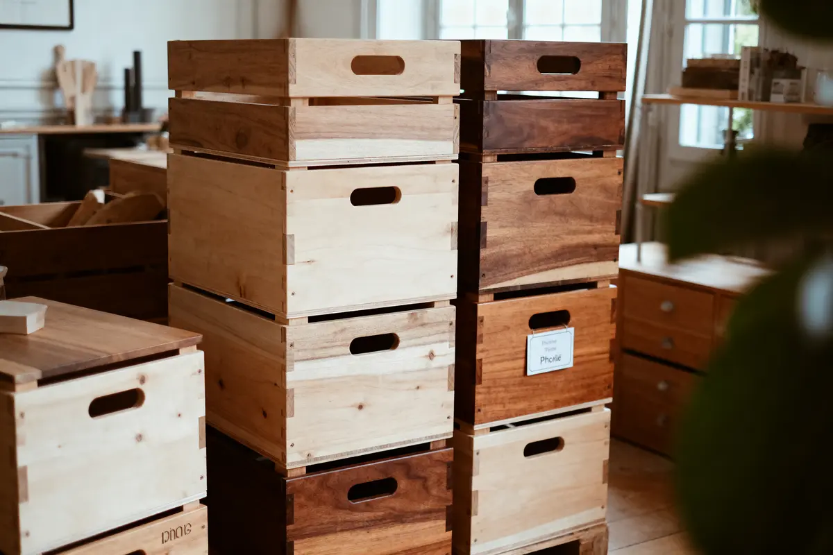 Caisses Bois Rangement : Idées Créatives &amp; Offres Pas Chères