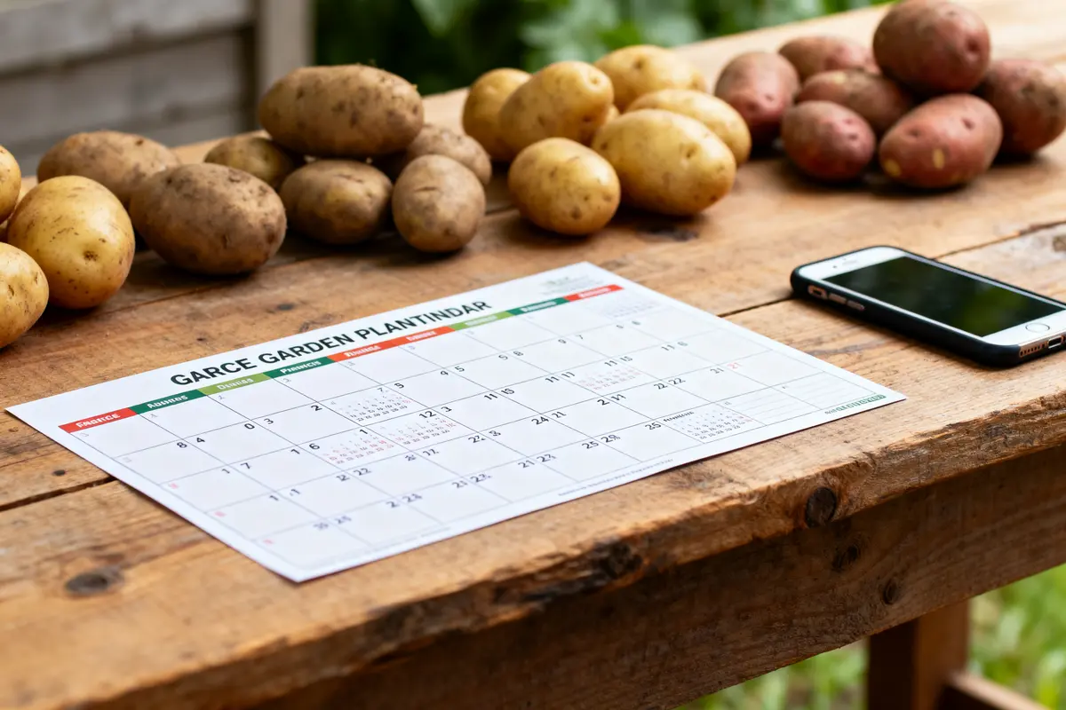 Calendrier de plantation pommes de terre : Quand s’éloigner ?